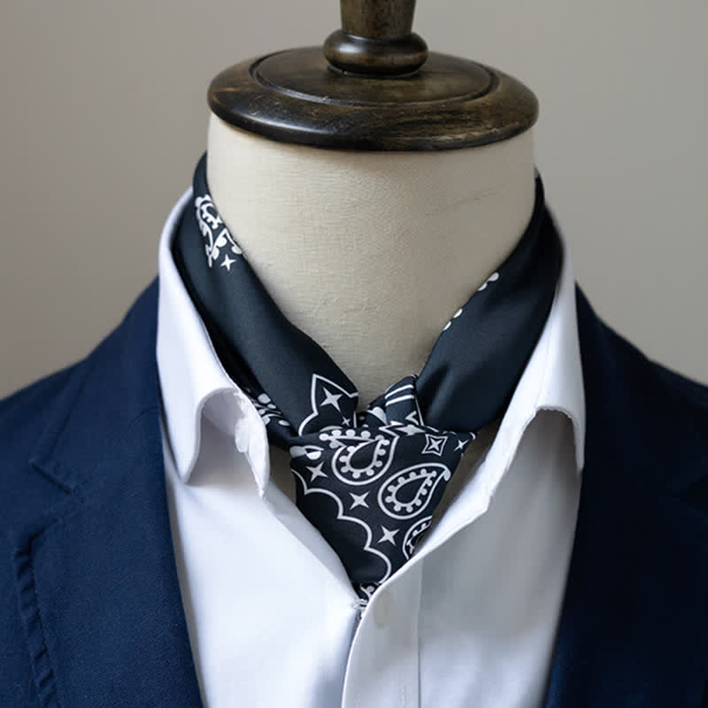 Large Elegant British Style Classical Paisley Printed Square Scarf - image 20