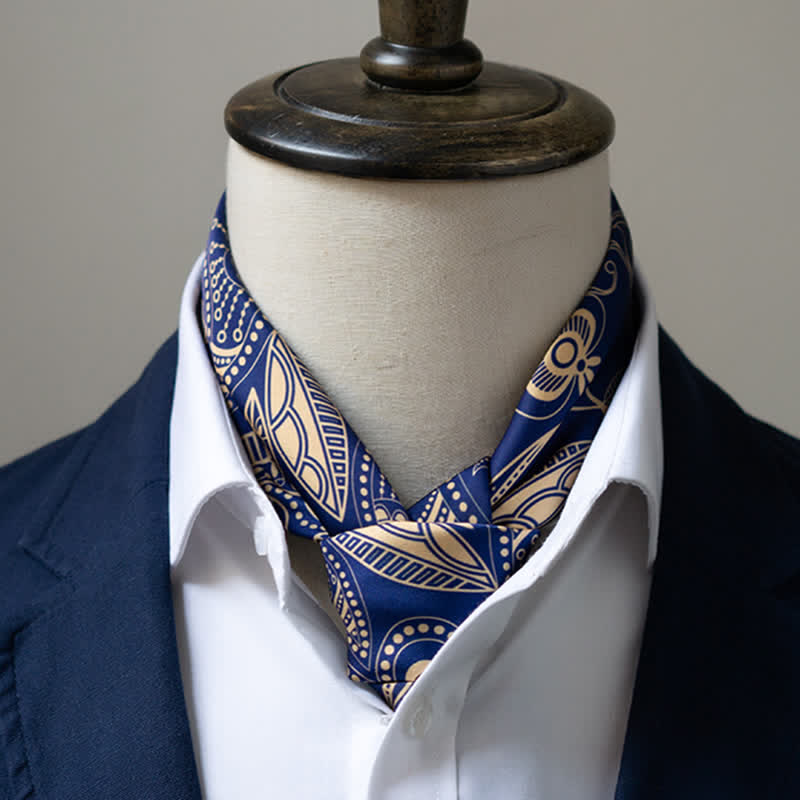 Large Elegant British Style Classical Paisley Printed Square Scarf - image 12