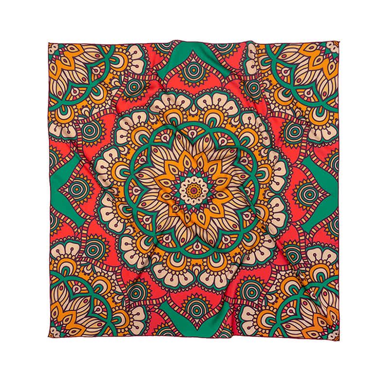 Large Elegant British Style Classical Paisley Printed Square Scarf - image 24