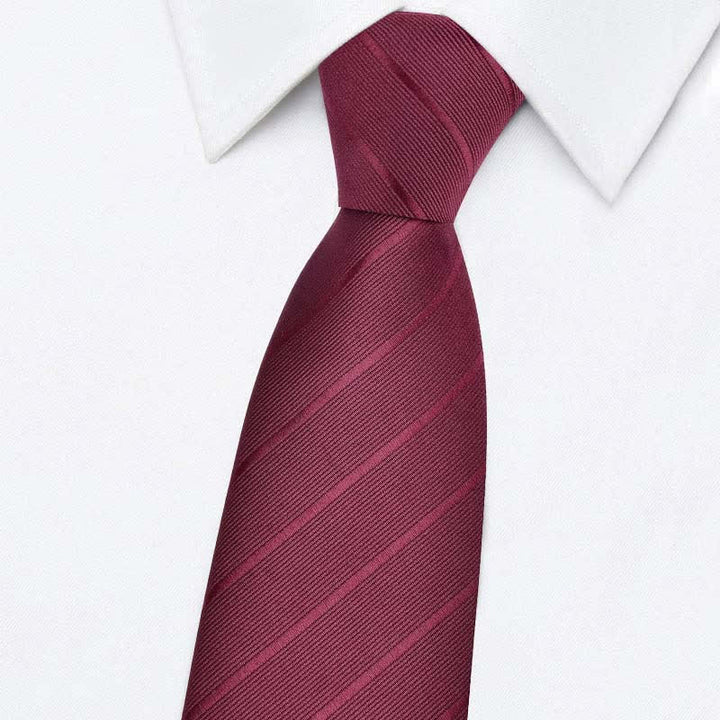 5Pcs Men's Twilled Necktie Rose Brooch Bow Ties Gift Box - image 3