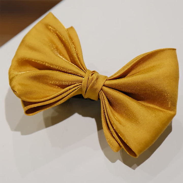Men's Golden Life Unique Shaped Oversized Pointed Bow Tie - Style #3 - image 11