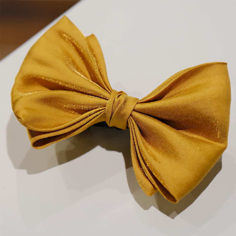 Men's Golden Life Unique Shaped Oversized Pointed Bow Tie - Style #3 - image 11
