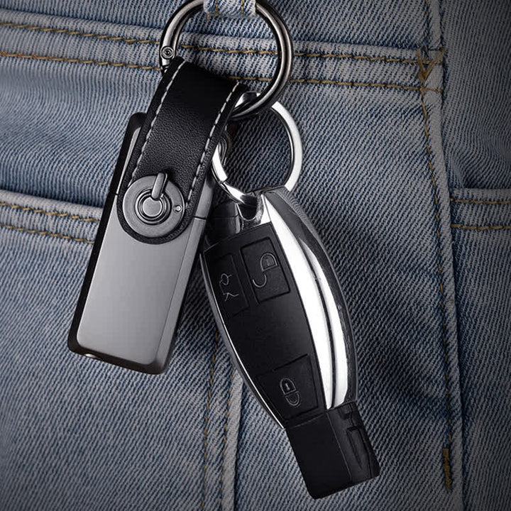 Mini Pendant Keychain Classic Refillable Butane Lighter - image 1