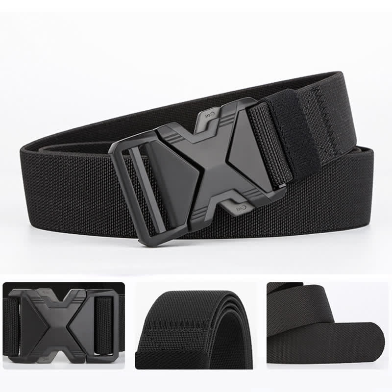 Men's Thick Nylon Tactical Quick Release Buckle Belt - image 5