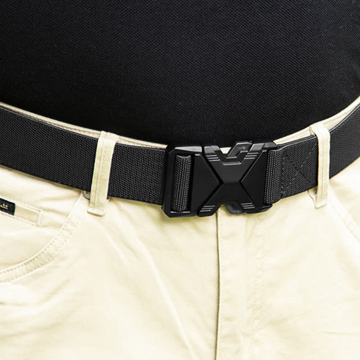 Men's Thick Nylon Tactical Quick Release Buckle Belt - image 2