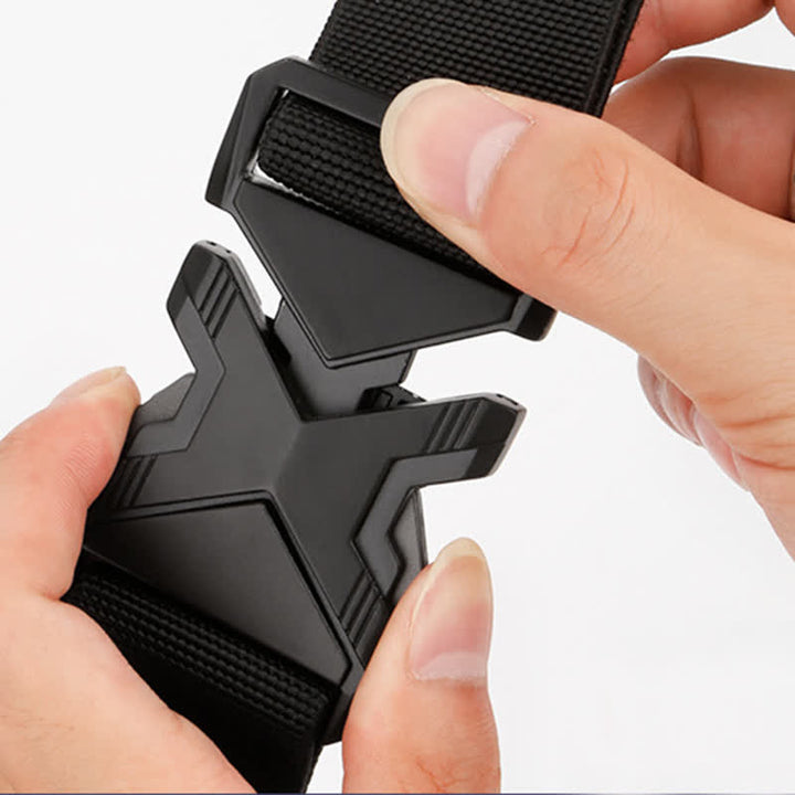 Men's Thick Nylon Tactical Quick Release Buckle Belt - image 6