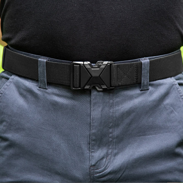 Men's Thick Nylon Tactical Quick Release Buckle Belt - image 1