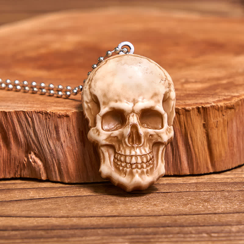 Gold Skull DIY Hidden Knife Belt Buckle Bull Pendant Skull Head Necklace Bundle Set - image 5