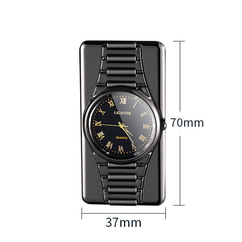 Creative Clock Rechargeable Electric Lighter with USB Cable - image 6