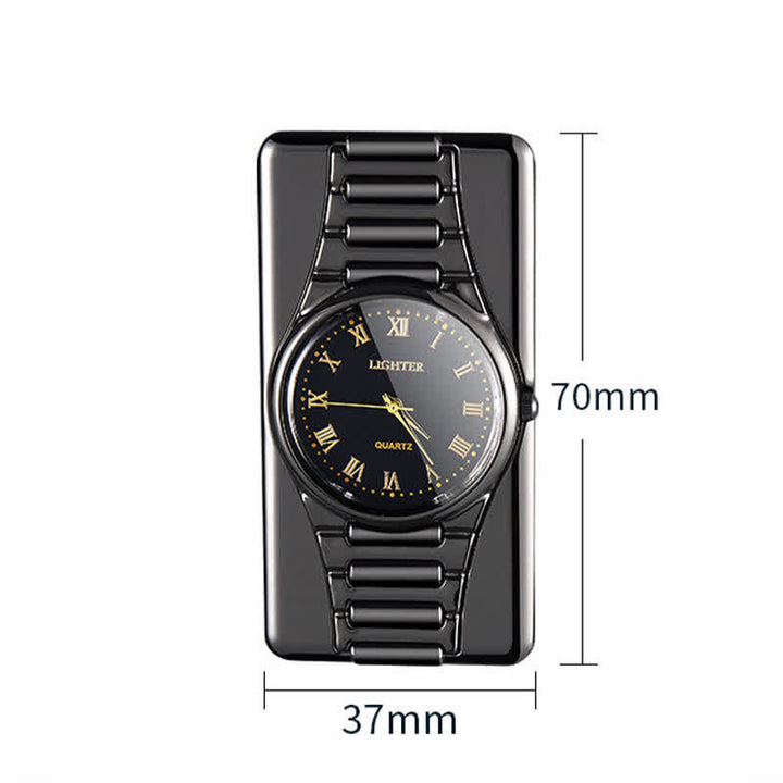 Creative Clock Rechargeable Electric Lighter with USB Cable - image 6