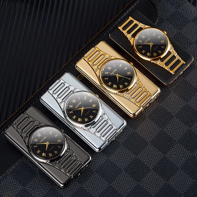 Creative Clock Rechargeable Electric Lighter with USB Cable - image 7