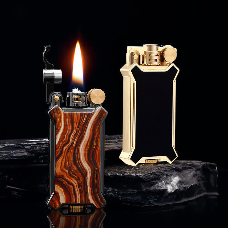 Fashionable Resin Craftsmanship Refillable Kerosene Lighter - image 0