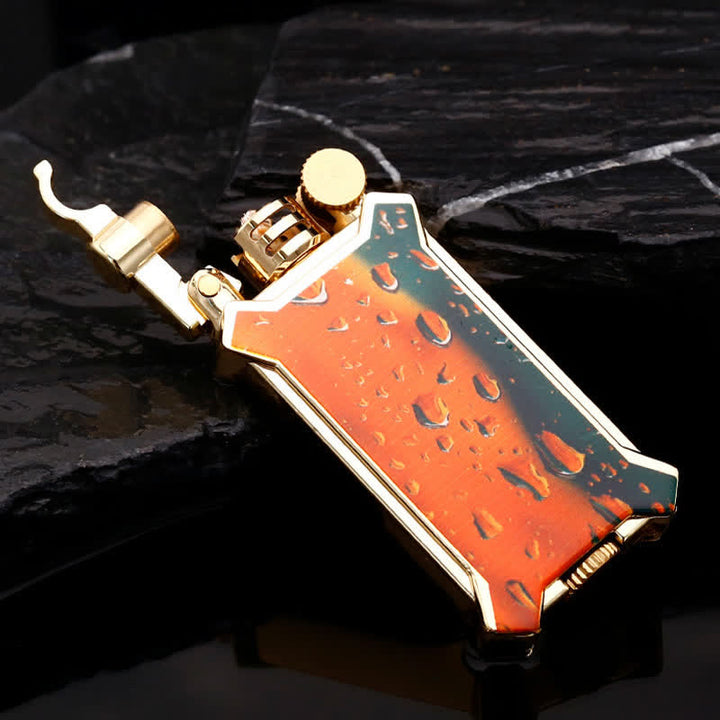 Fashionable Resin Craftsmanship Refillable Kerosene Lighter - image 10