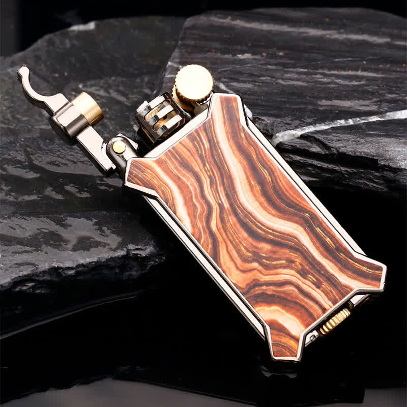 Fashionable Resin Craftsmanship Refillable Kerosene Lighter - image 8