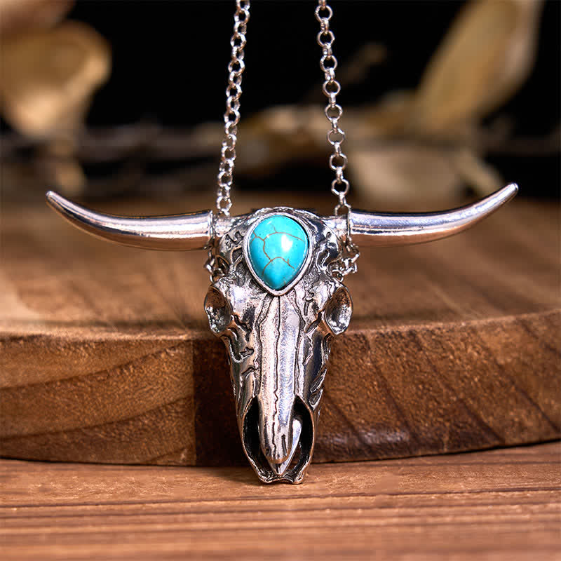Turquoise Longhorn Bull DIY Hidden Knife Belt Buckle Pendant Ring Bundle Set - image 3