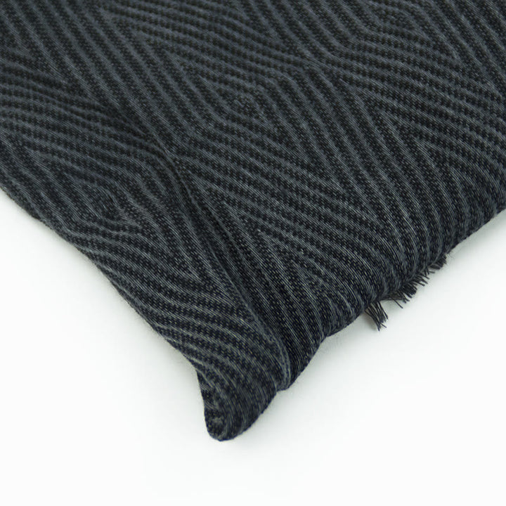 Plain Color Herringbone Pleats Light Thin Scarf - image 10
