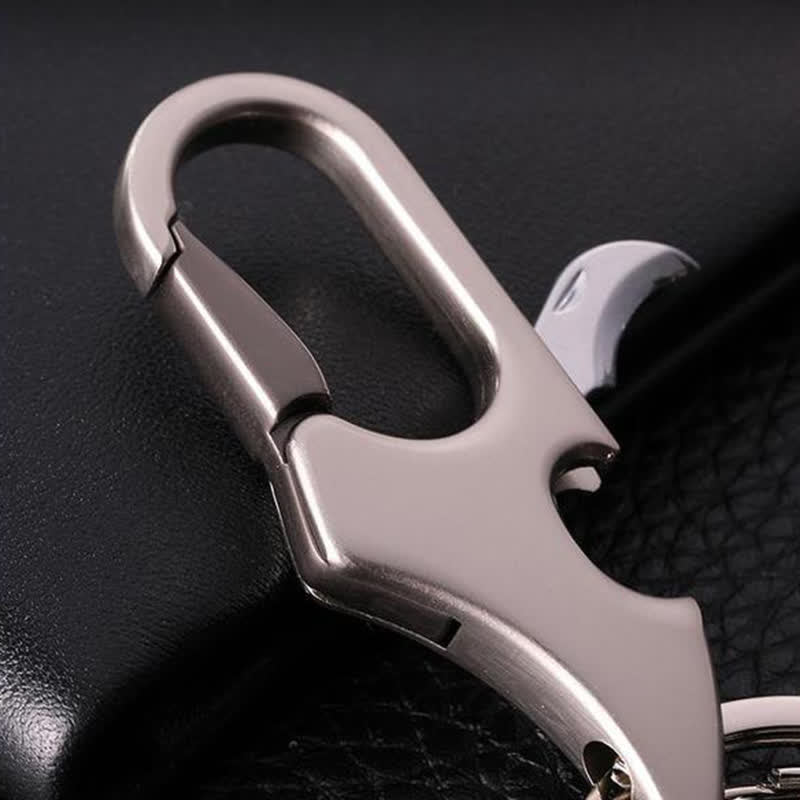 3 in 1 Multifunction Mini Folding Knife Keychain - image 2