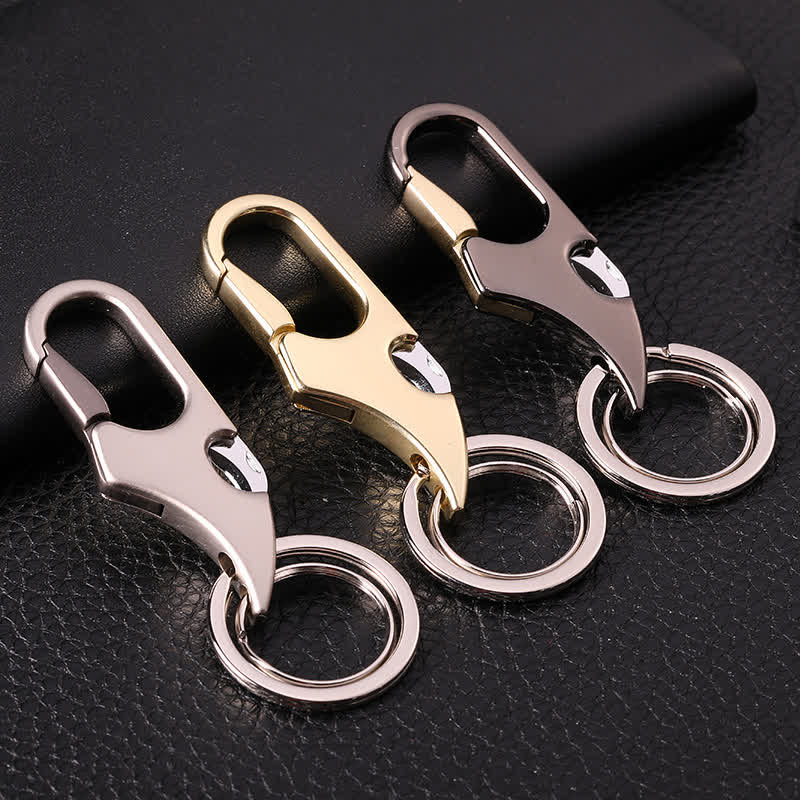3 in 1 Multifunction Mini Folding Knife Keychain - image 1