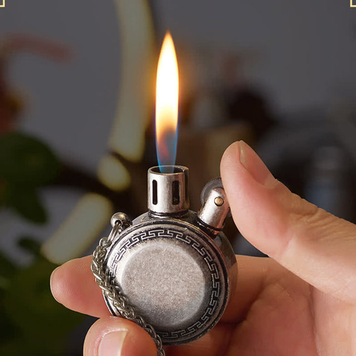 Antique Vintage Rougn Refillable Kerosene Lighter - image 3
