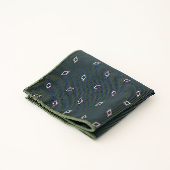 Men's Wonderful Striped Polka Dots Pocket Square - Style #1 - image 1