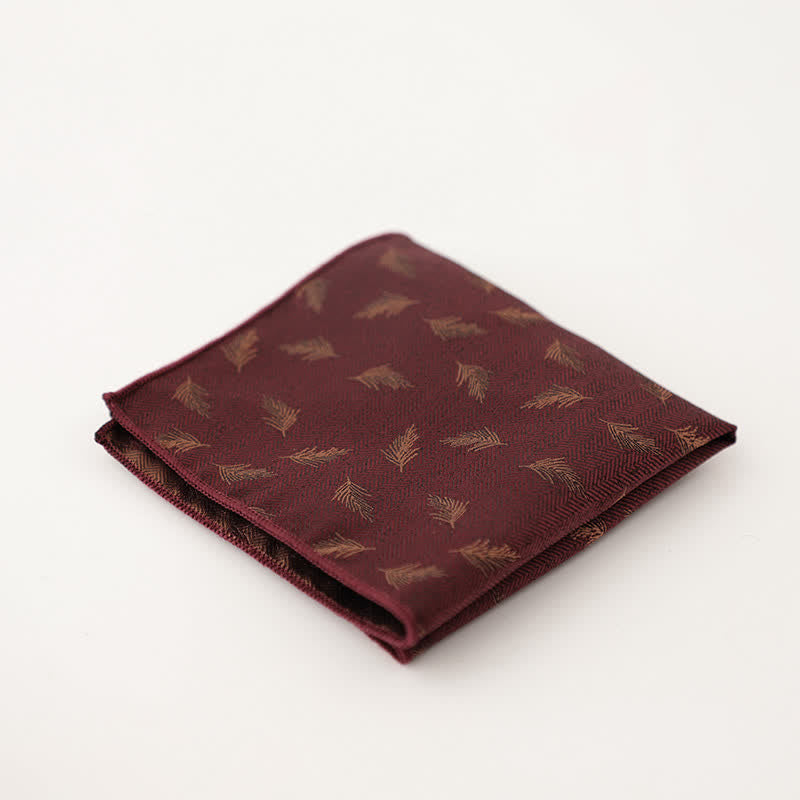 Men's Wonderful Striped Polka Dots Pocket Square - Style #14 - image 17