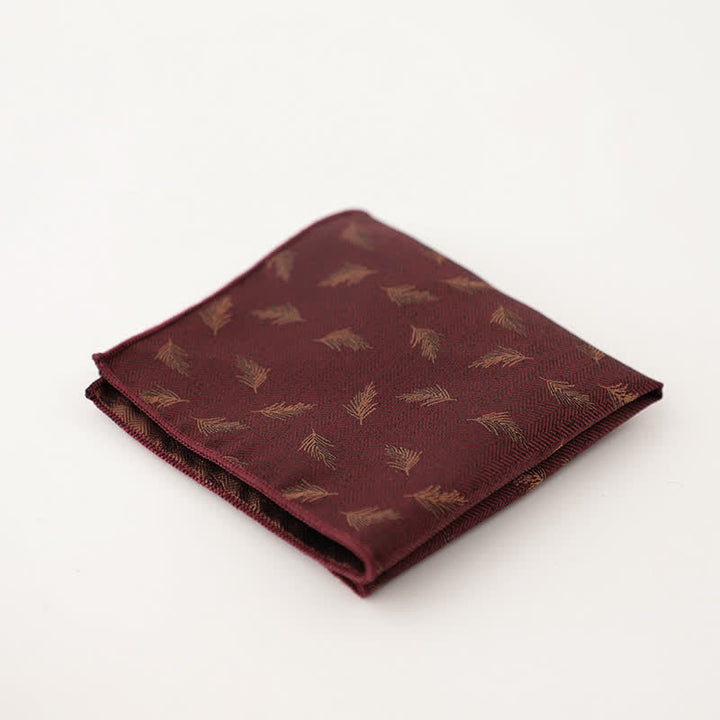 Men's Wonderful Striped Polka Dots Pocket Square - Style #14 - image 17
