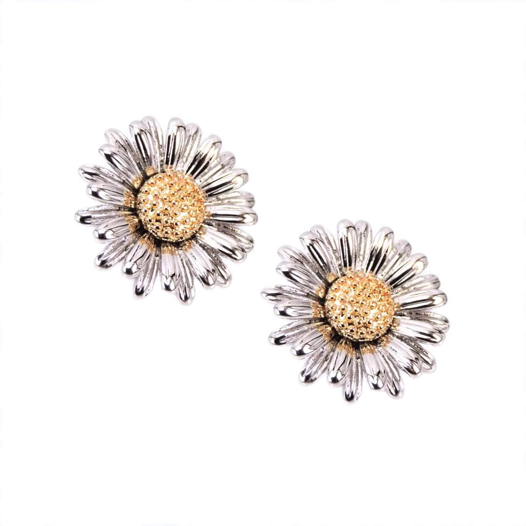 Retro Daisy Brooch Cute Simple Shirt Accessories - image 3