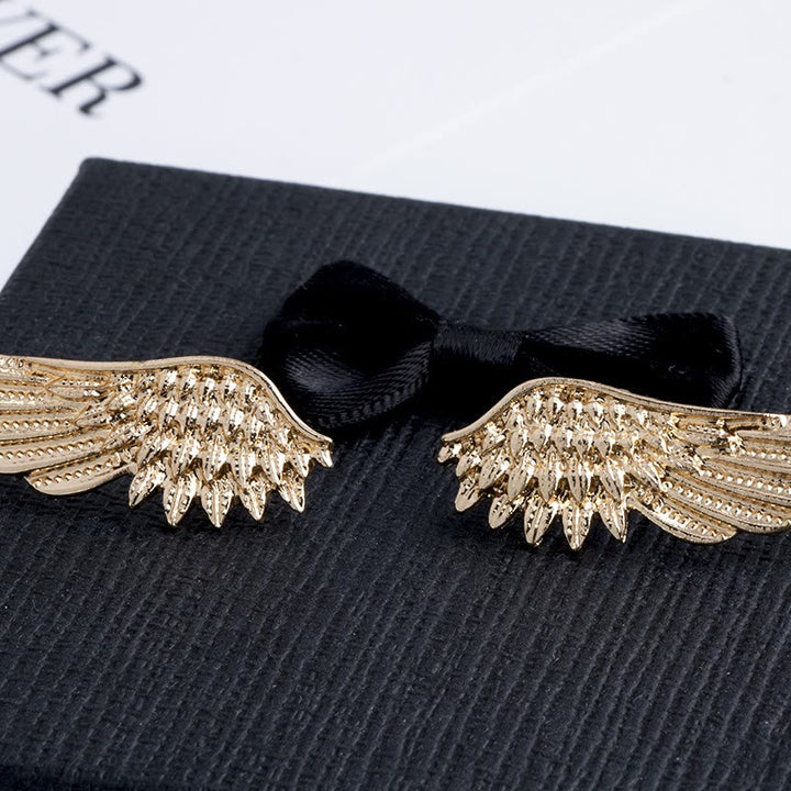 Retro Wings Brooch Gold Silver Shirt Accessories - image 6
