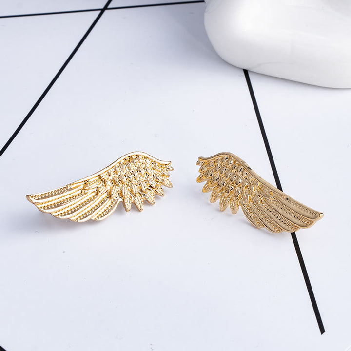 Retro Wings Brooch Gold Silver Shirt Accessories - image 5