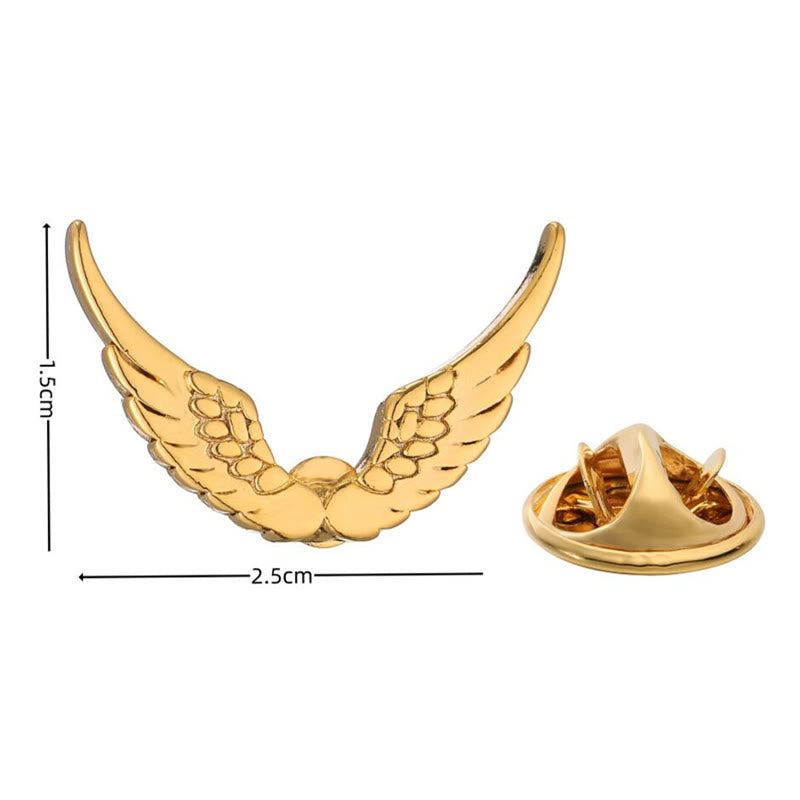 Retro Wings Brooch Gold Silver Shirt Accessories - image 11