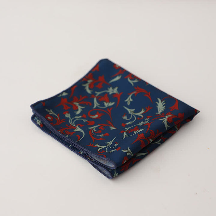 Men's Fnacy Abstract Geometrical Pattern Pocket Square - Style #30 - image 33