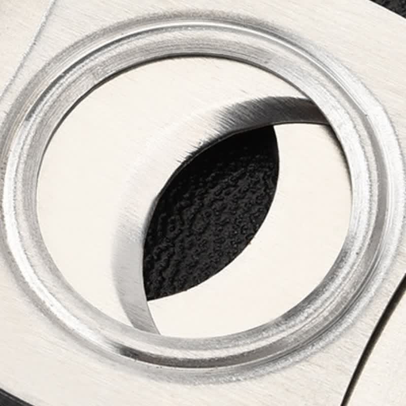 Silver Simple Cigar Guillotine Tool Cigar Cutter - image 4