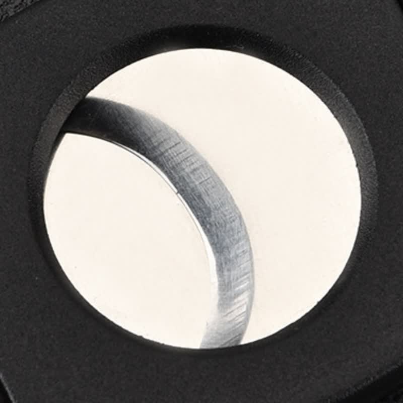 Black Double Blades Scissors Pocket Cigar Cutter - image 5