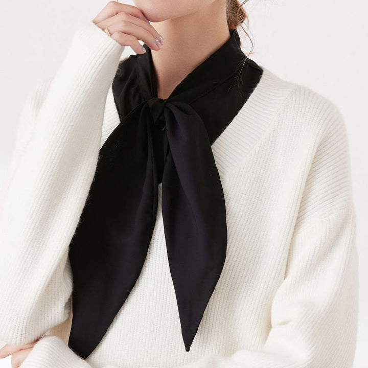 Large Bunny Fake Collar Detachable Half Shirt Blouse - image 1