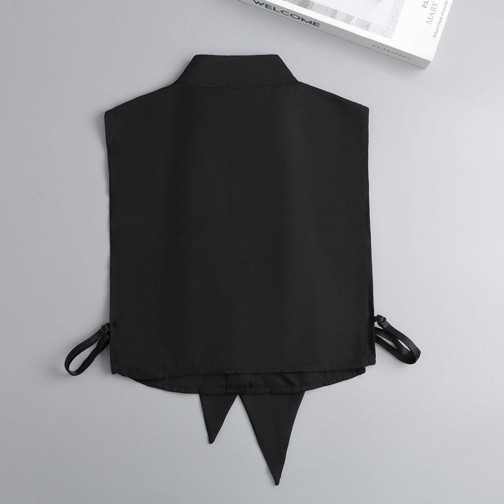 Large Bunny Fake Collar Detachable Half Shirt Blouse - image 11