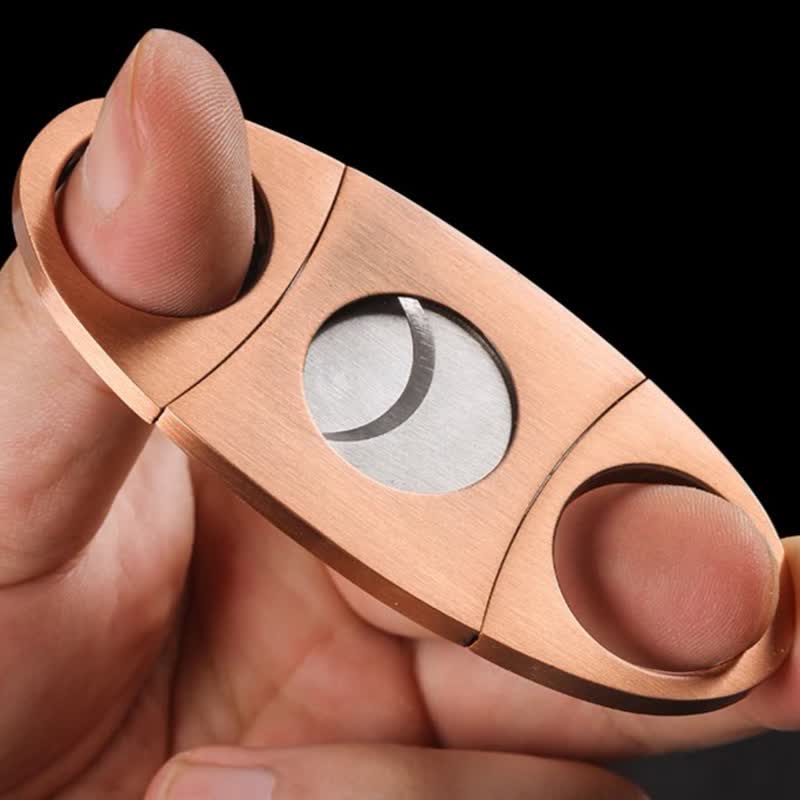 Modern Minimalist Stainless Steel Cigar Cutter - image 8