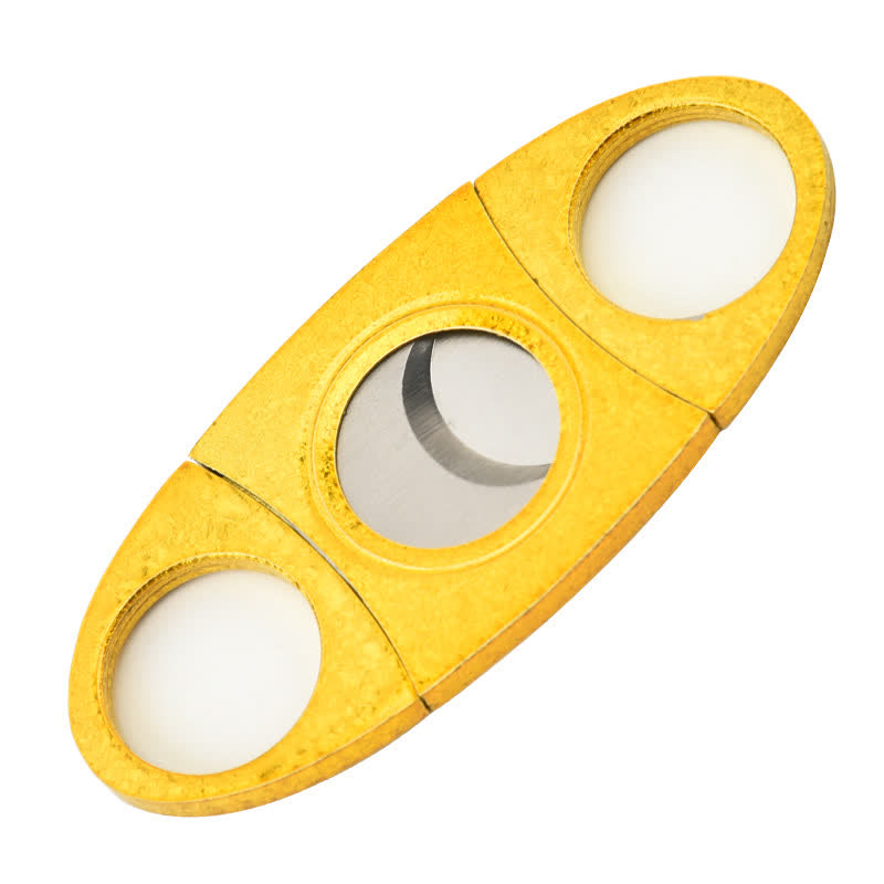 Modern Minimalist Stainless Steel Cigar Cutter - image 1