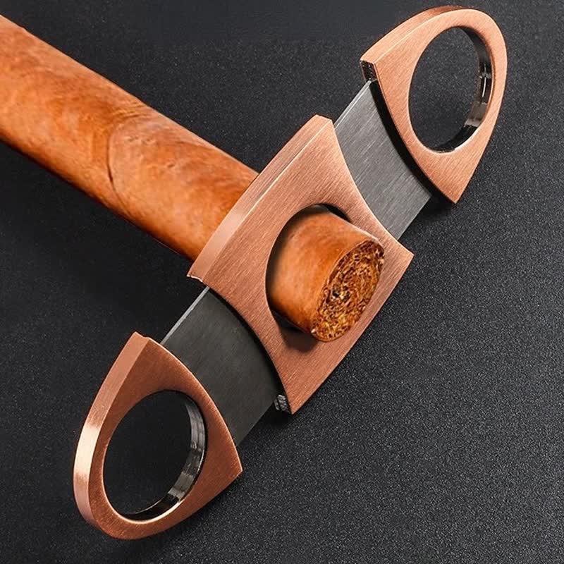 Modern Minimalist Stainless Steel Cigar Cutter - image 7