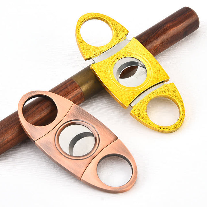 Modern Minimalist Stainless Steel Cigar Cutter - image 9
