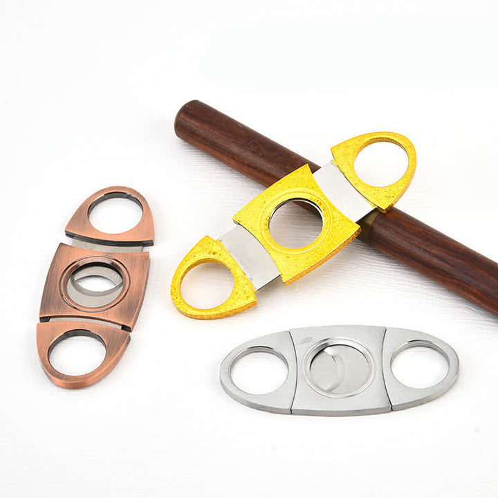 Modern Minimalist Stainless Steel Cigar Cutter - image 10