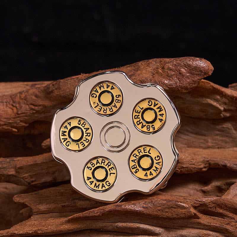 3D Bullet Wheel DIY Western Cowboy Buckle Leather Belt - Bullet Wheel - Without Belt - Not Included Belt - image 0