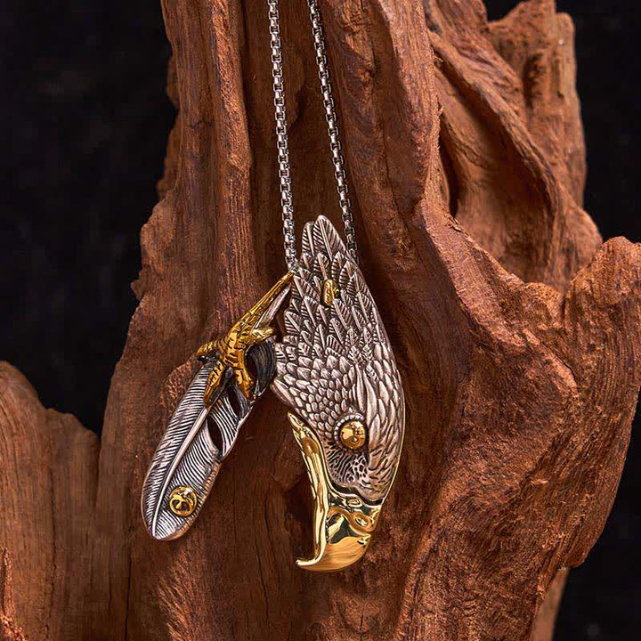 Eagle DIY Hidden Knife Belt Buckle Lighter Eagle Hidden Pendant Bundle Set