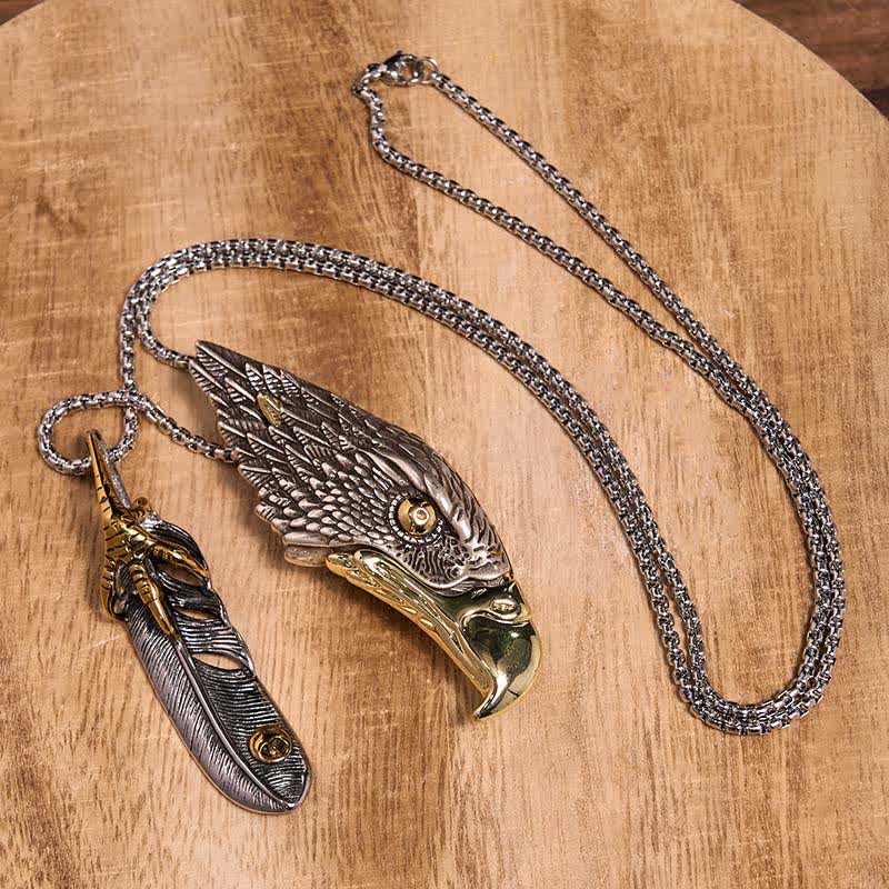 Eagle DIY Hidden Knife Belt Buckle Lighter Eagle Hidden Pendant Bundle Set - image 4