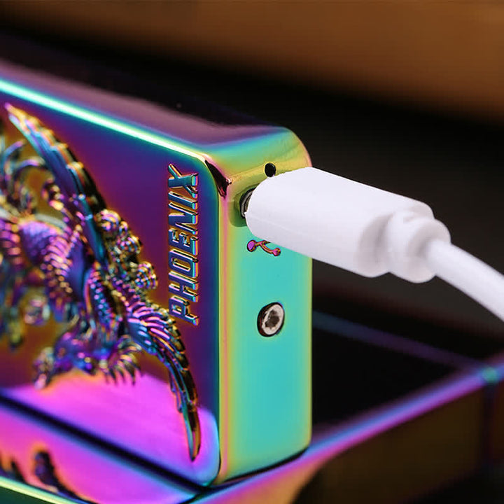 Dragon Double Arc Flameless Usb Rechargeable Electronic Lighter - image 3