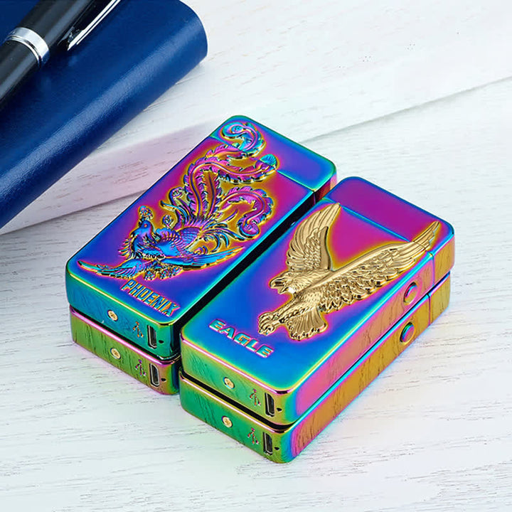 Dragon Double Arc Flameless Usb Rechargeable Electronic Lighter - image 6