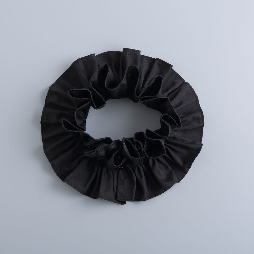 Pleated Court Ruff Collar Detachable False Collar Shirt - image 8