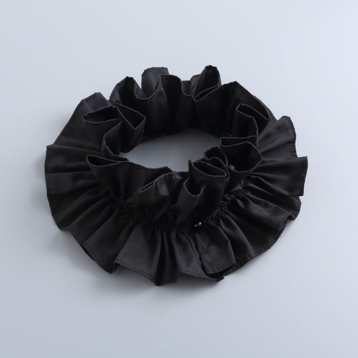 Pleated Court Ruff Collar Detachable False Collar Shirt - image 7