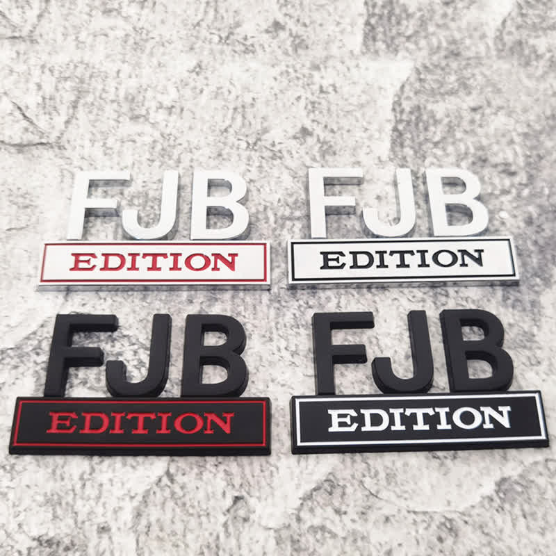 FJB EDITION Metal Sticker Car Badge - image 0