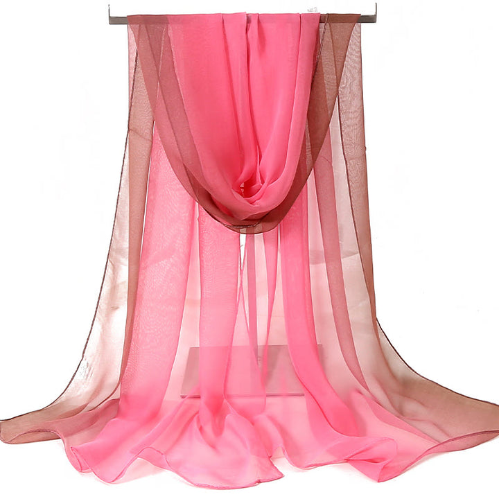 Women's Soft Solid Color Summer Sunscreen Thin Scarf - #15 LightCoral - image 16