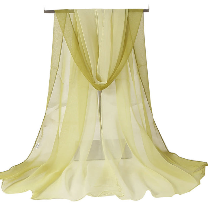 Women's Soft Solid Color Summer Sunscreen Thin Scarf - #24 PaleTurquoise - image 28